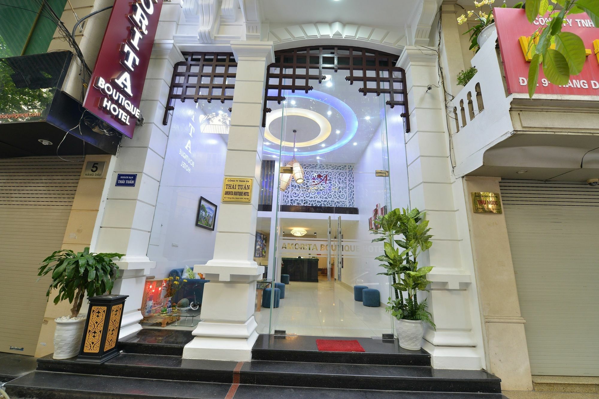 Hanoi Amorita Boutique Hotel & Travel Bagian luar foto